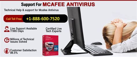 mcafee customer support.